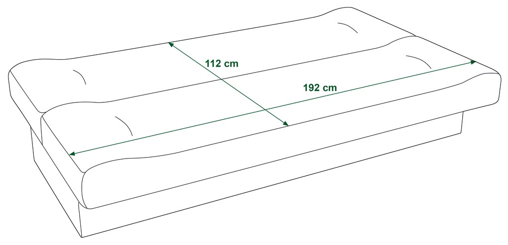 Canapea două locuri Pinnacle (Negru + Gri). 1056810