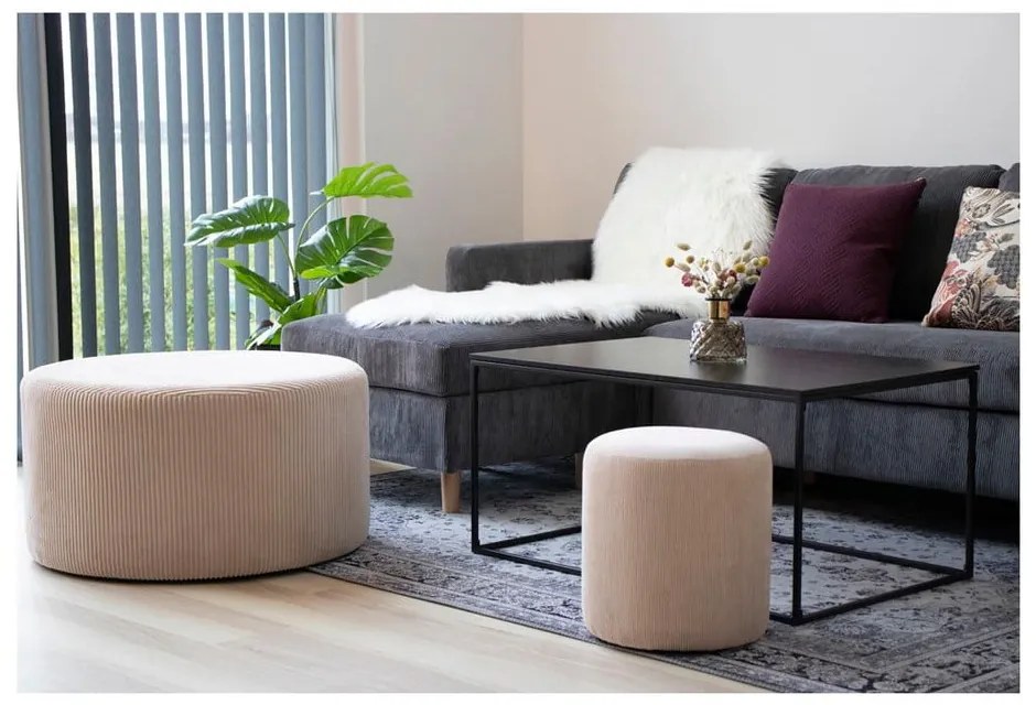 Covor tip traversă crem sintetic 60x180 cm – House Nordic