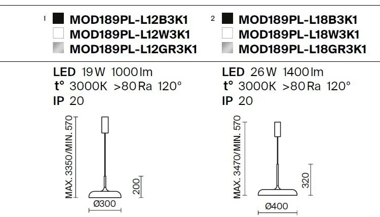 Lustra/Pendul LED design modern Gerhard 40cm gri