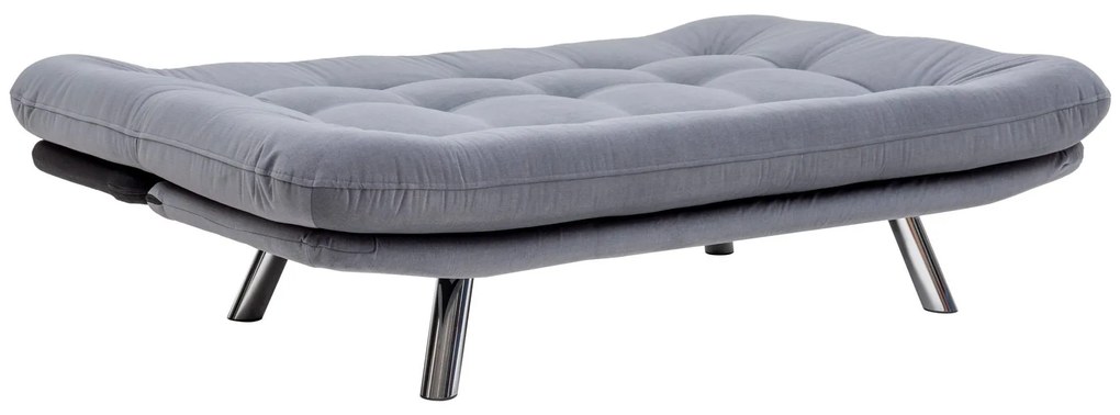 Canapea extensibilă cu 3 locuri Misa Small Sofabed-Grey Gri