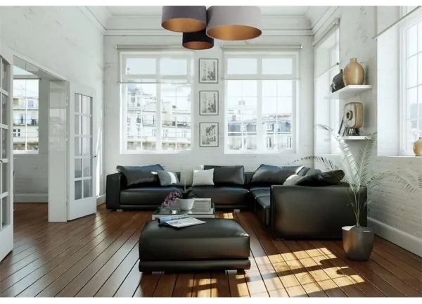 Plafonieră SPACE 3xE27/60W/230V