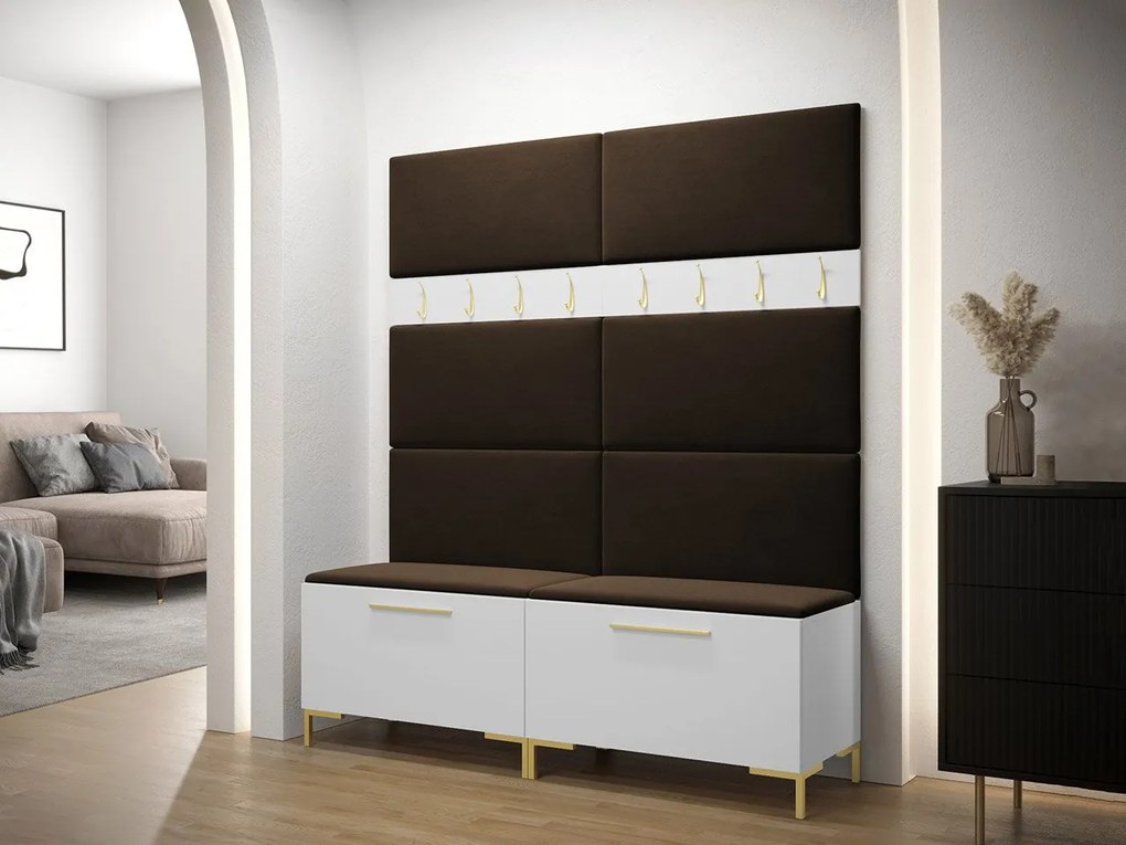 Set mobilier hol II (Alb) (Manila 04). 1060894