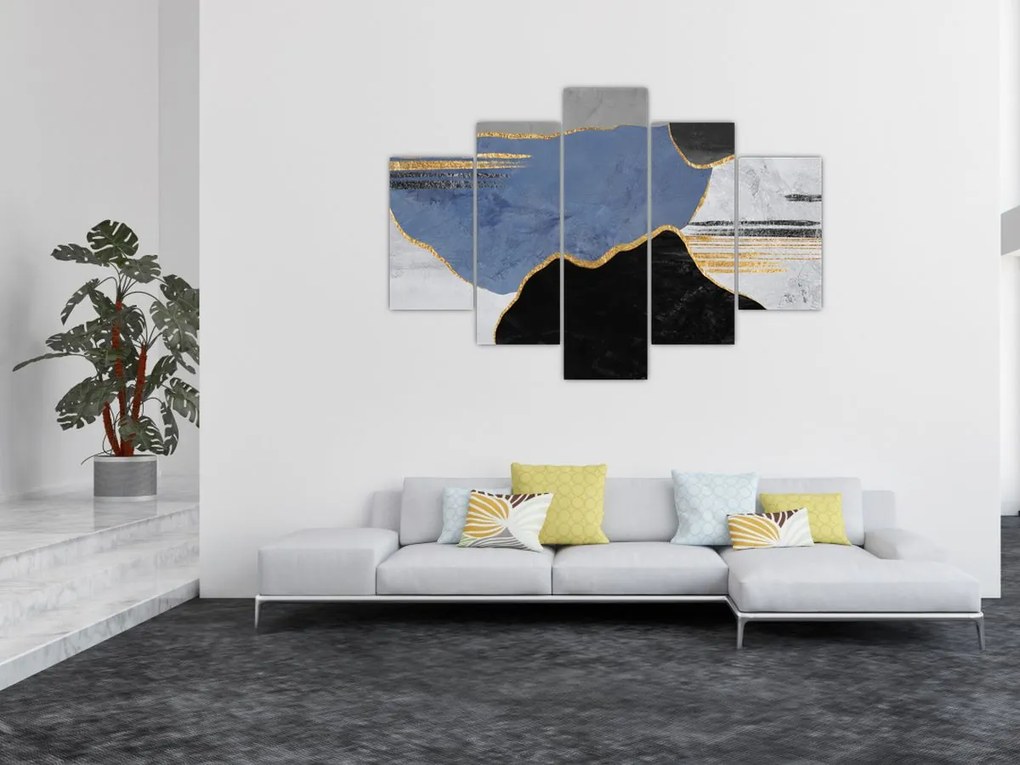 Tablou - Forme texturate (150x105 cm)