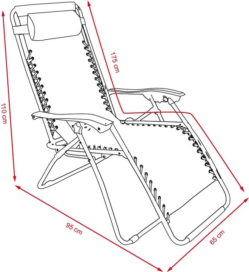 Fotoliu de relaxare Avenberg SOFIA / DALLAS - bej