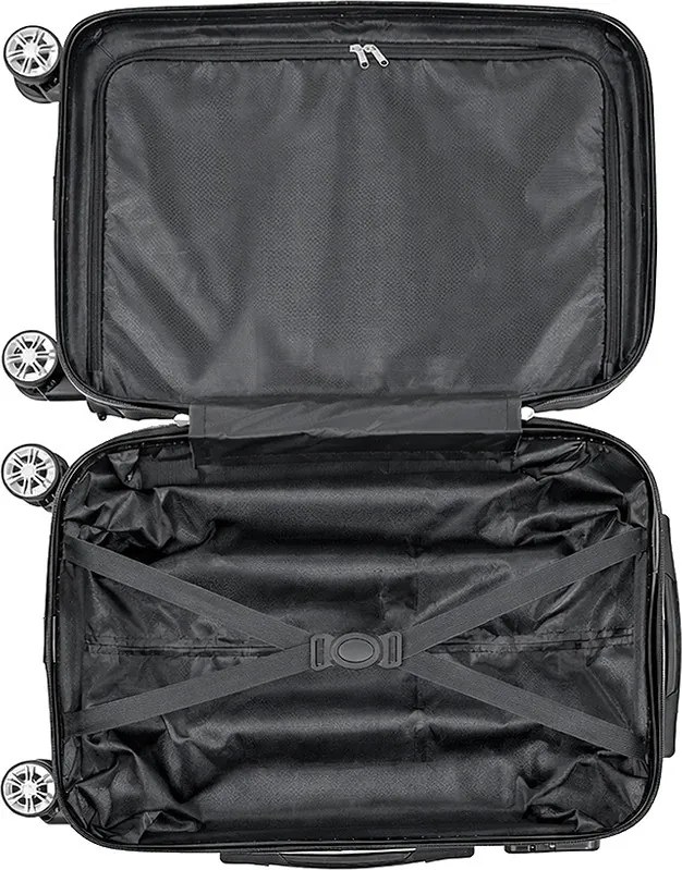 TraveLux Pro valiză de cabină cu roată detașabilă 50x40x20 cm gri