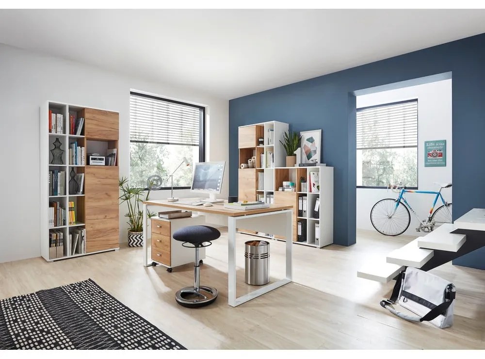 Birou cu aspect de stejar 158x79 cm Lioni - Germania