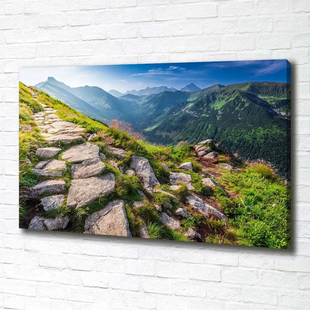 Imprimare tablou canvas Sunrise tatry