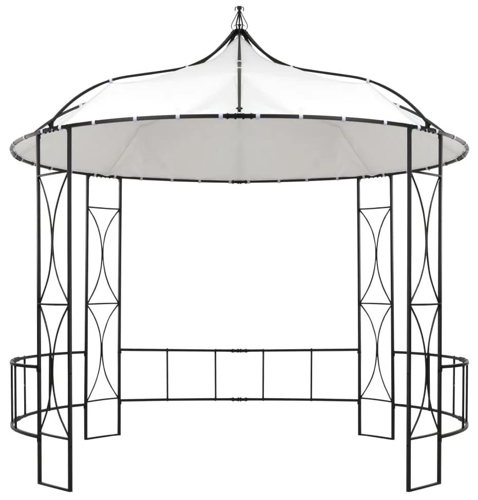 Pavilion, alb, 300 x 290 cm, rotund Alb
