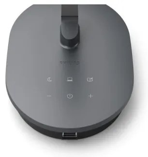 Philips LED lampă de birou tactilă SWORD, dimabilă, 12W, 230V, 2700-6500K