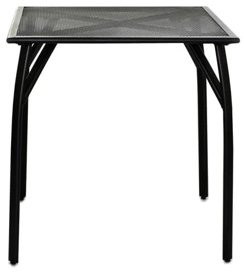 Masă de grădină metalică ZWMT-70R - 72 x 70 x 70 cm
