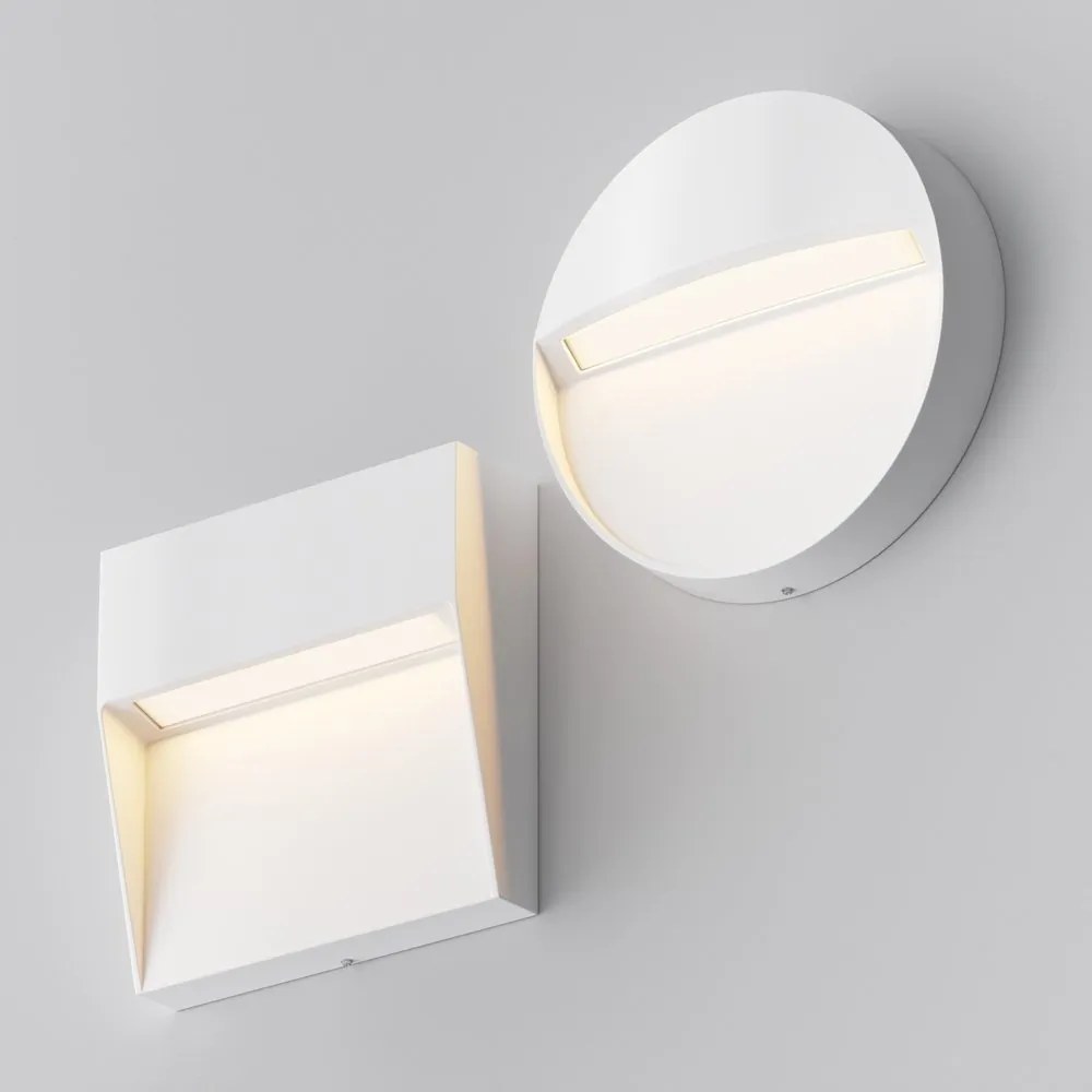 Spot LED iluminat scari sau perete exterior IP54 Mane alb