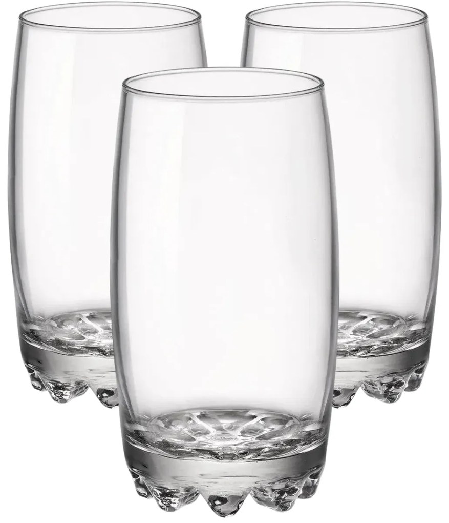 Set de 3 pahare Bormioli Rocco Galassia, 420 ml, 420 ml