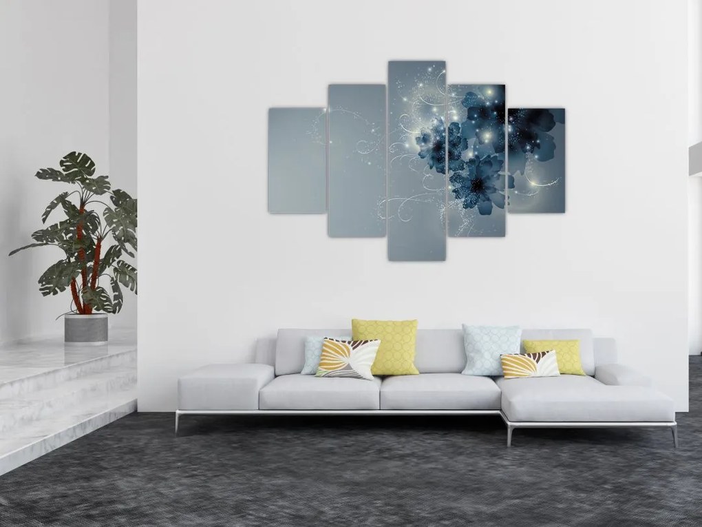 Tablou - Flori delicate (150x105 cm)