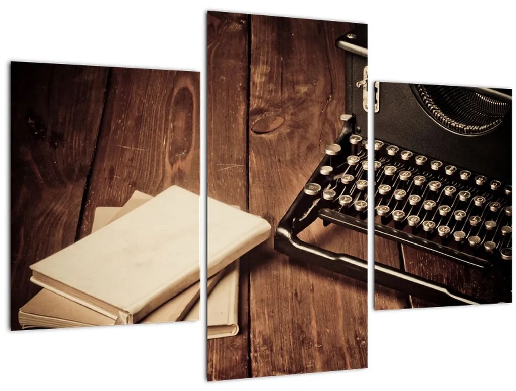 Tablou - Mașina de scris (90x60 cm)