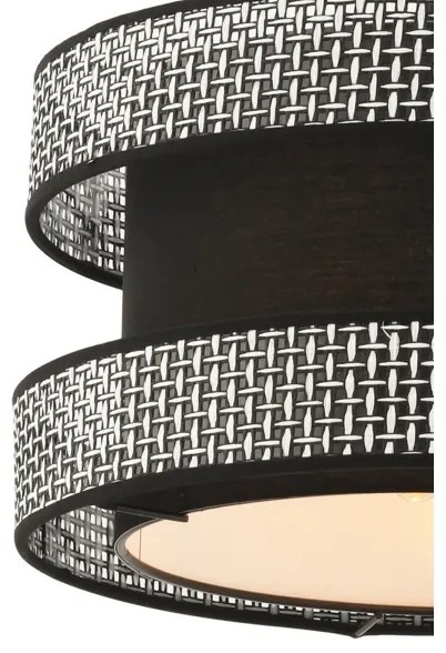 Lustră suspendată pe cablu HALO 1xE27/60W/230V negru/gri