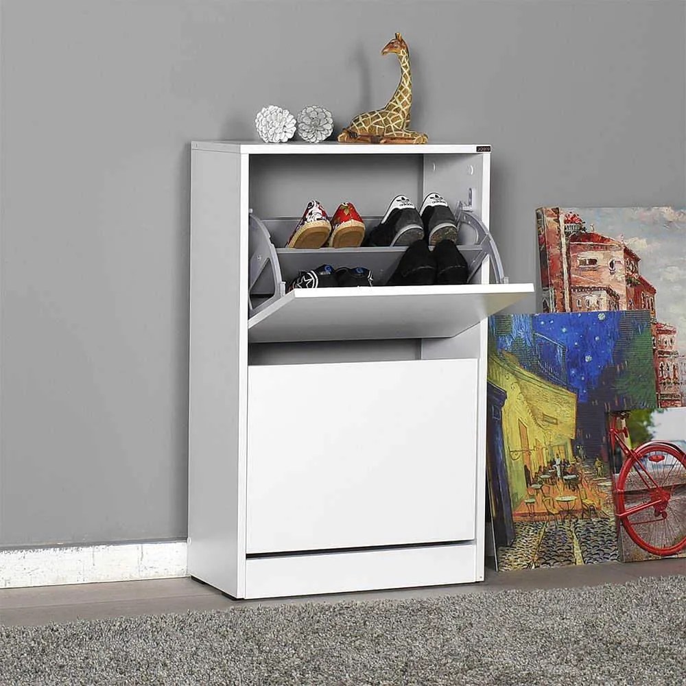 Pantofar Adore, 2 compartimente, capacitate 10 perechi, 51 x 84 x 26 cm