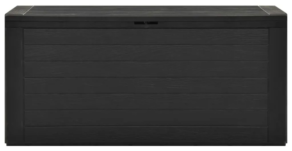 49445 vidaXL Ladă de depozitare pentru grădină, antracit, 116 x 44 x 55 cm