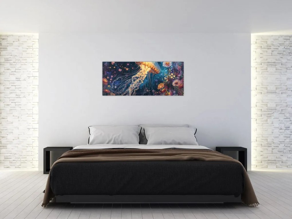 Tablou - Meduză magică (120x50 cm)