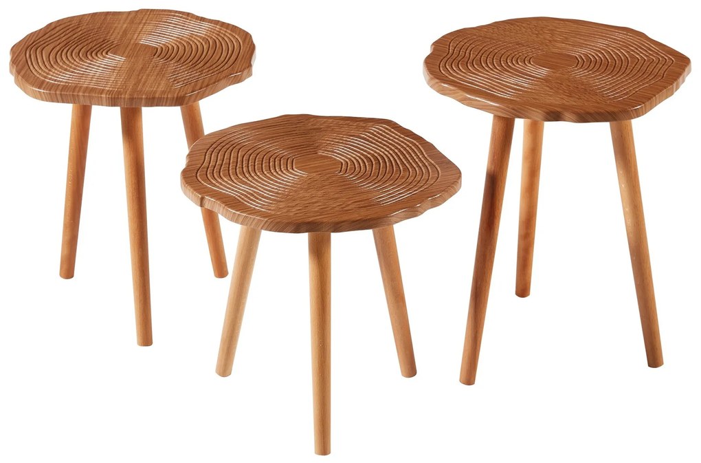 Set măsuțe cafea Totalky (nuc). 1127623