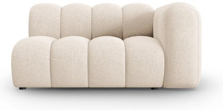Modul pentru canapea crem (cu colț pe partea dreaptă) Lupine – Micadoni Home