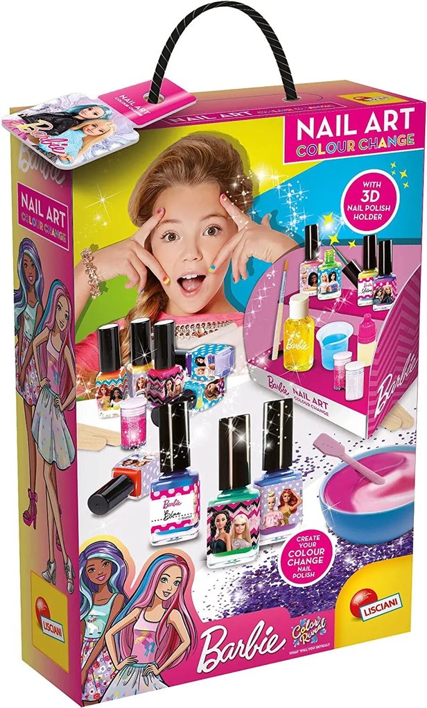 KIT OJA CARE ISI SCHIMBA CULOAREA - BARBIE - LISCIANI (L97982)