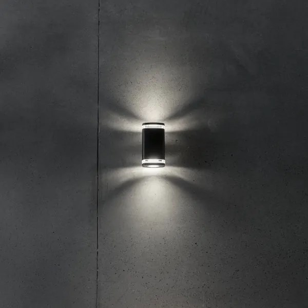 Aplică de exterior Kanlux 38886 ZEVI 2xGU10/10W/230V IP54 negru