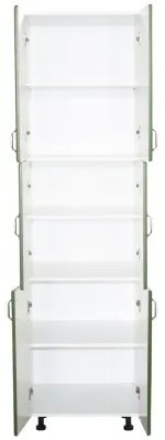 Soldat 60 cu 6 usi Zebra MDF verde drept