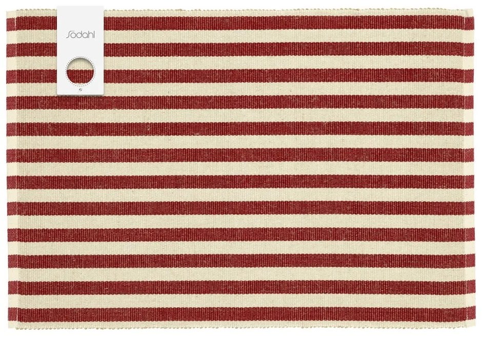Suporturi pentru farfurii 2 buc. din amestec de iută 33x48 cm Statement Stripe – Södahl