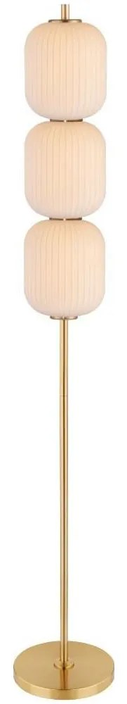 Zuma Line 003064-034747 - Lampă de podea LED AKARI, 20 W, 230 V, culoare auriu