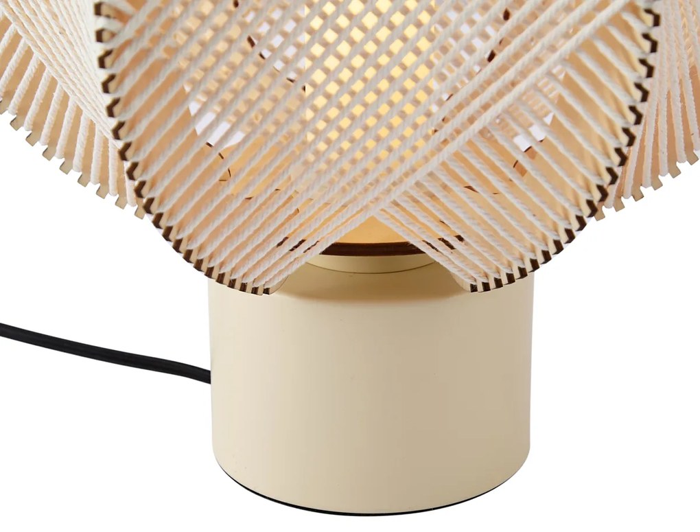 Lampă de masă Japandi bej 32 cm - Gertie