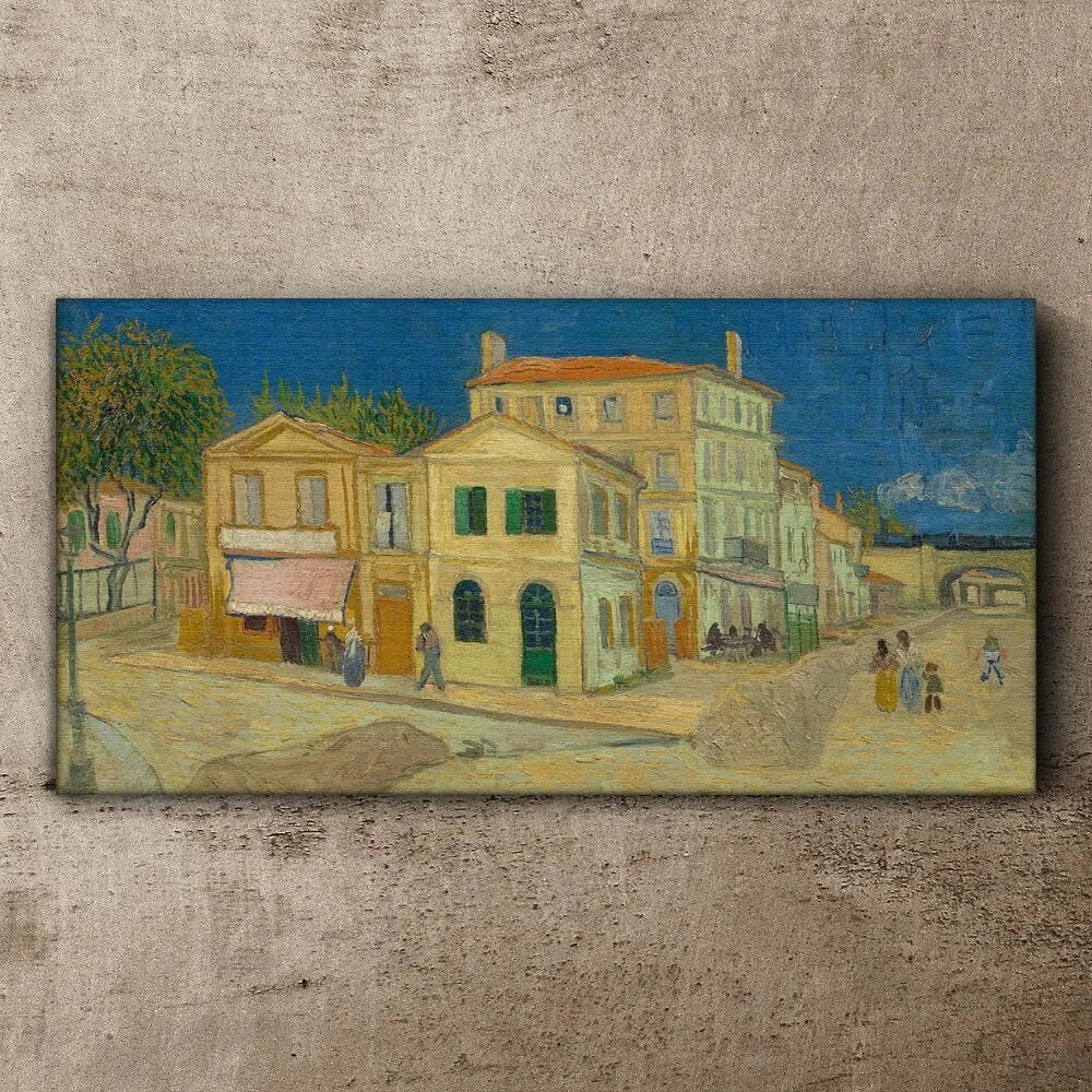 Tablou pe panza Casa Galbenă Van Gogh