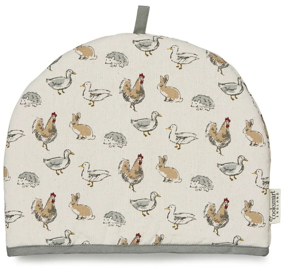 Set cu prosoape, mănușă de bucătărie și capac de ceainic 5 buc. Country Animals – Cooksmart ®