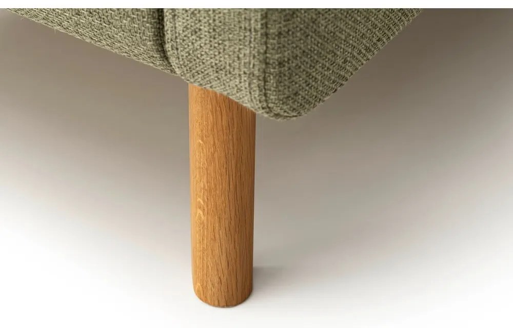 Pat matrimonial verde tapițat cu spațiu de depozitare cu somieră 160x200 cm Lotte – Meise Möbel