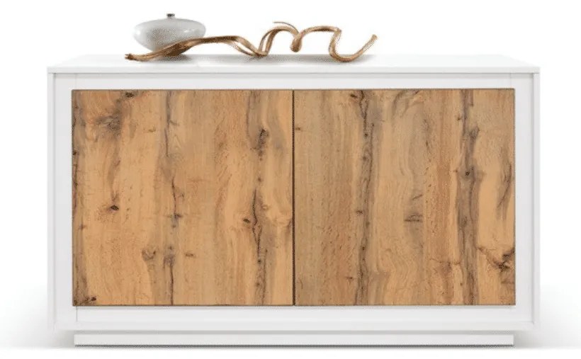 COMODA INDUSTRY - LEMN RUSTIC - 140 cm / 50 cm / H 80 cm