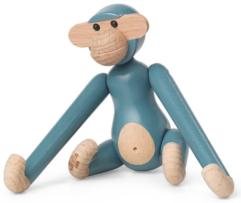 Statuetă din lemn masiv (înălțime 9,5 cm) Monkey Mini – Kay Bojesen Denmark