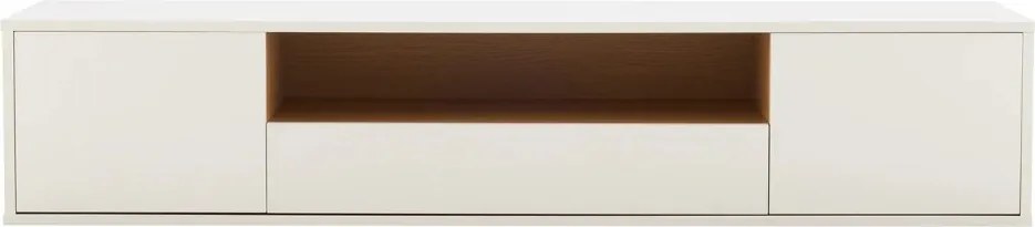 Comoda TV suspendata LOFT 150cm natur/ alb