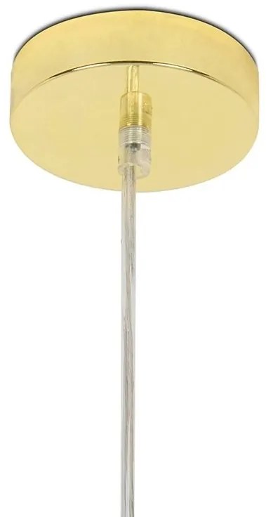 Lustra moderna cu 15 de surse de lumina LINEA R85 auriu