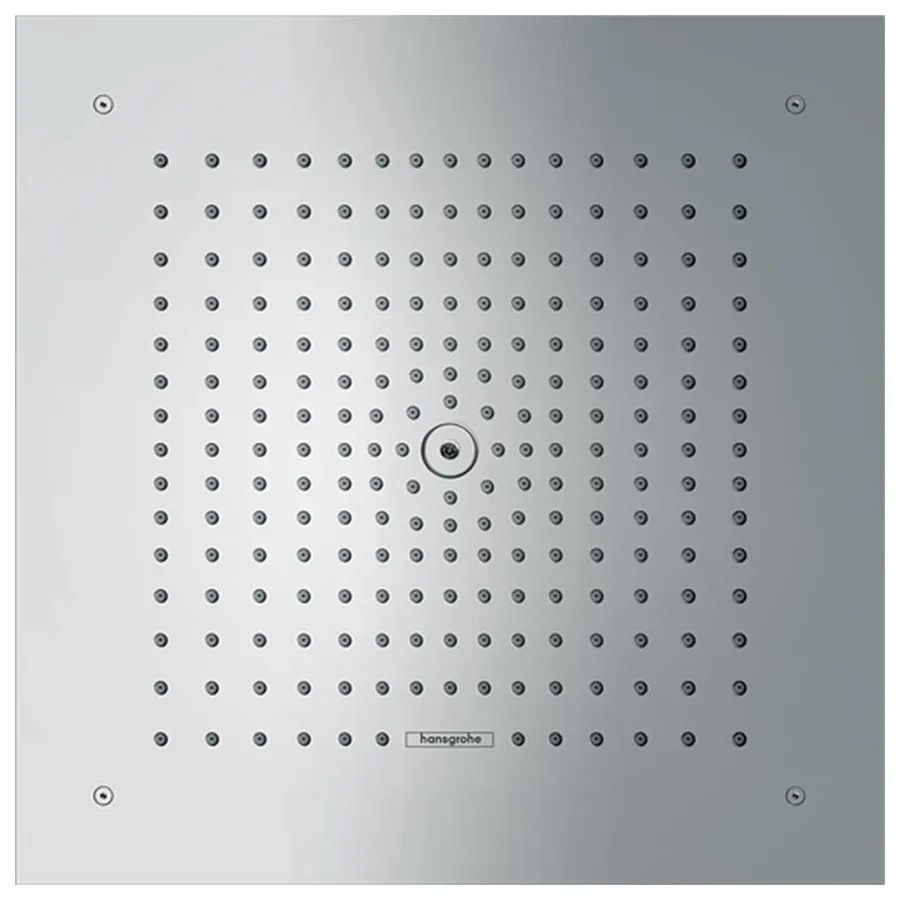 Palarie de dus patrata Hansgrohe Raindance E crom lucios 40x40 cm 1 functie