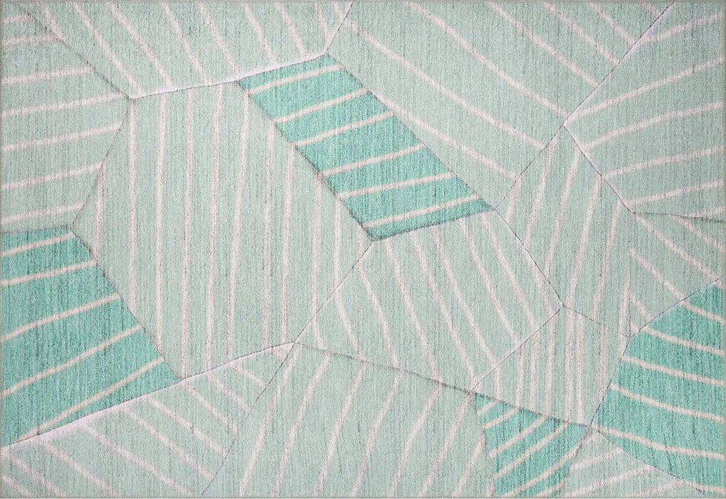 Covor FUNK CHENILLE, 75x150 cm, forma dreptunghiulara, poliester, turc