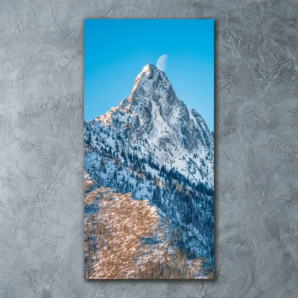 Fotografie imprimată pe sticlă Tatra Munții Giewont