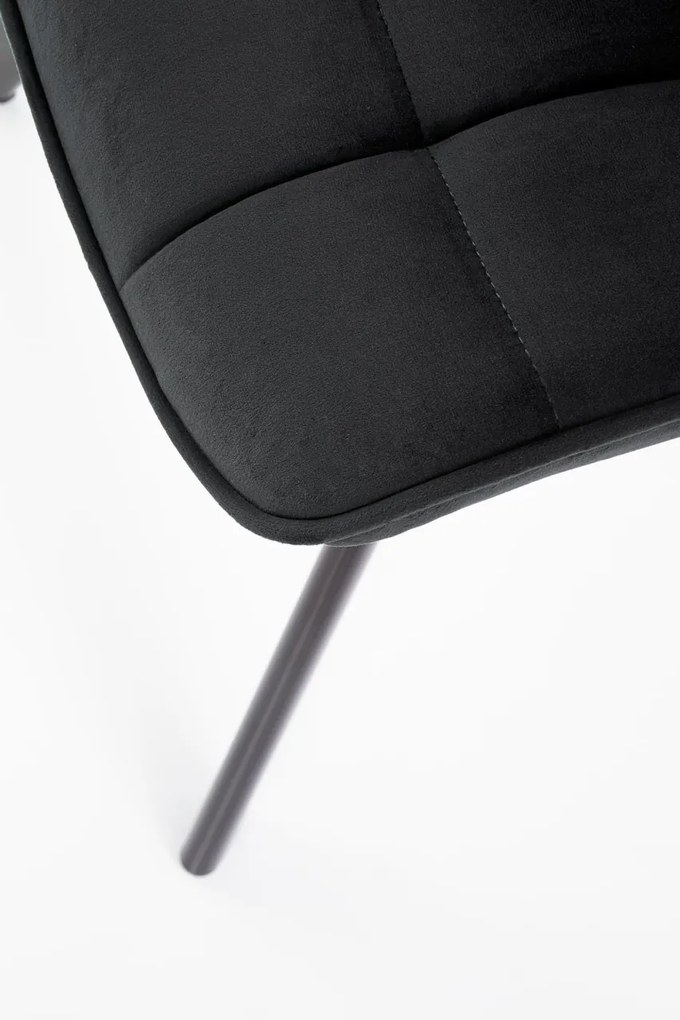 Scaun K332 velvet negru