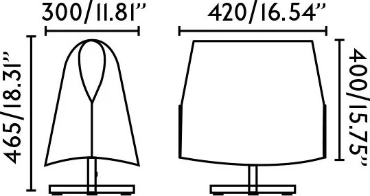 Veioza/Lampa de masa design decorativ LUANG M Black/camel