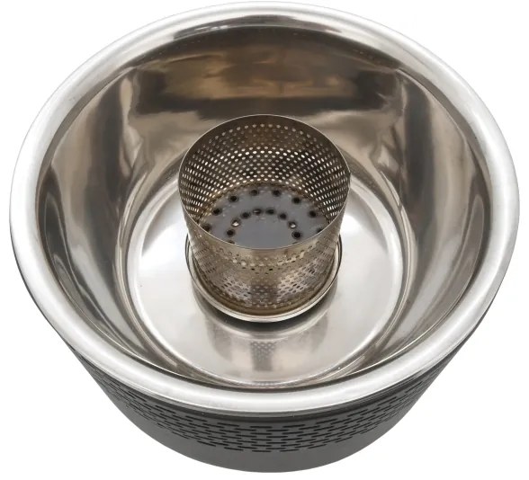 Grătar de masă cu cărbuni 4xAA/USB negru