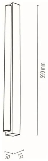 Spot-Light 8961174-LED Lumină pentru oglindă de baie AQUAVIVA LED/9W/230V IP44 stejar