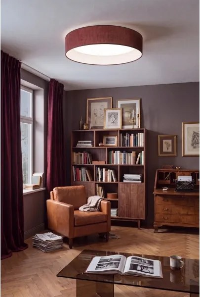 Brilagi - LED dimabil VELVET SM. VARI 24W/230V 3000-6500K diam. 45 cm vișiniu + telecomandă
