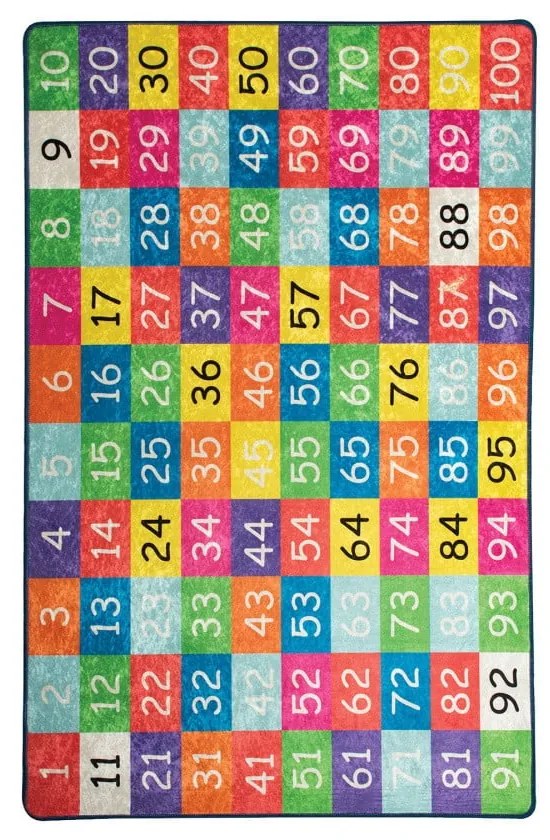 Covor copii Numbers, 100 x 160 cm