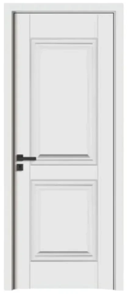 Usa Interior din MDF Novo Doors ND12 LUX PREMIUM, Cadru din Lemn Masiv, KIT COMPLET, Toc Reglabil de 10 CM INCLUS, Plinta pe Ambele Parti (Culoare: