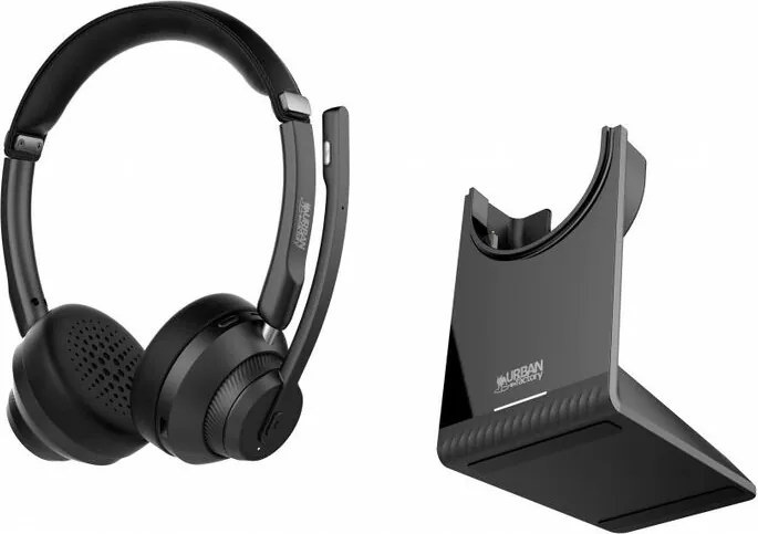 Căști Bluetooth cu Microfon Urban Factory HBV65UF Negru