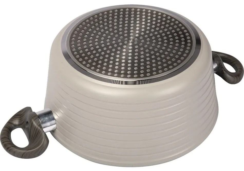 Lamart LT1268 cratiță cu capac Stripe, diametru 24cm