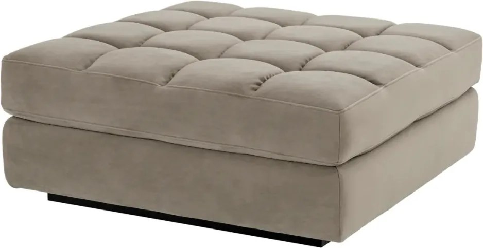 Otoman design LUX, Suport picioare canapea modulara Dean Savona greige